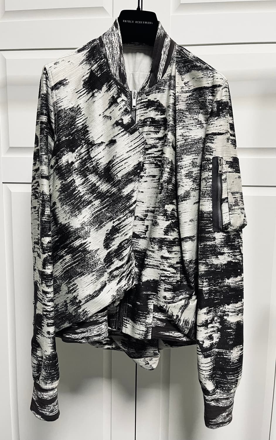 릭오웬스 / 자수 플라이트 봄버 자켓 / 46 상품이미지1