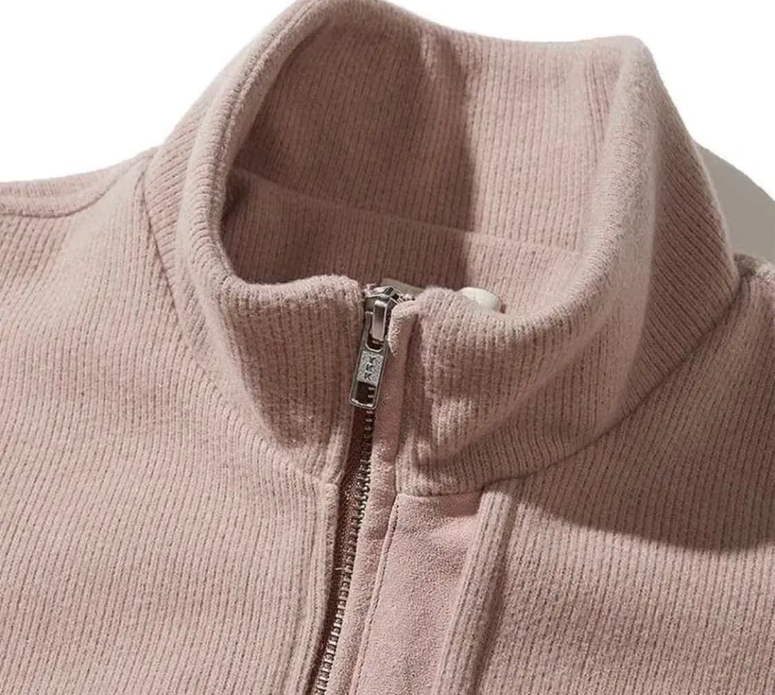 엑슬림 ep 01 니트  져지 핑크 상품이미지1