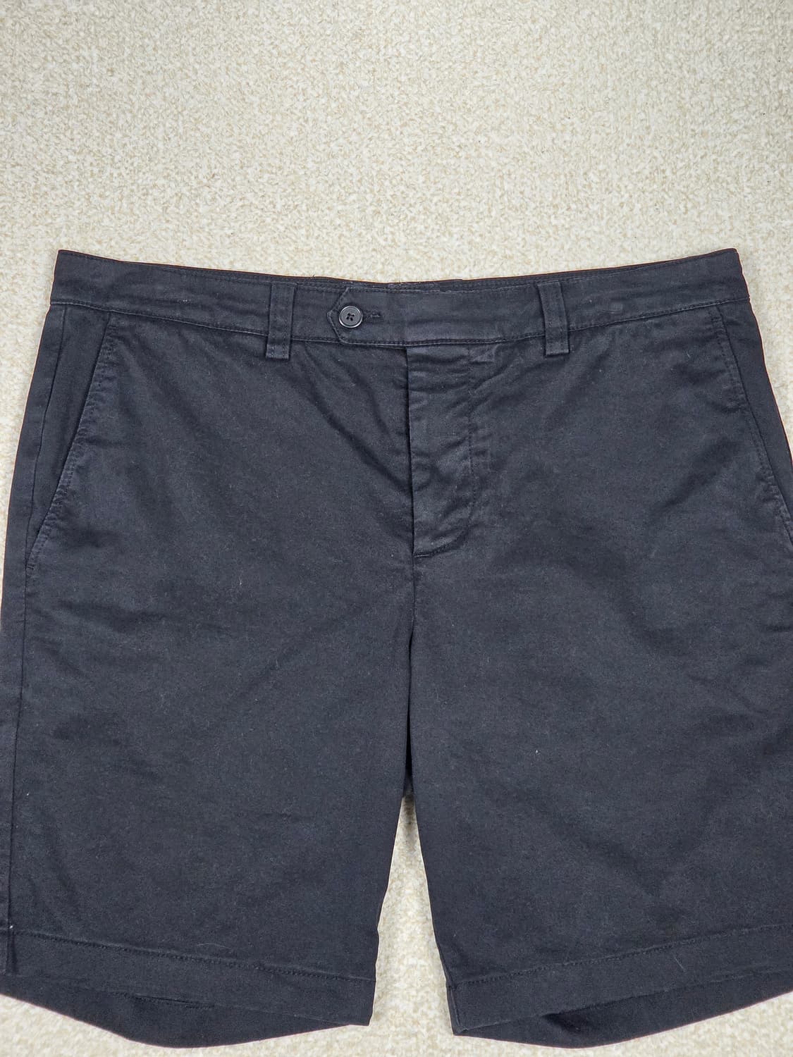 [아미] 백로고 코튼 치노 하프 팬츠 | S00044 상품이미지2