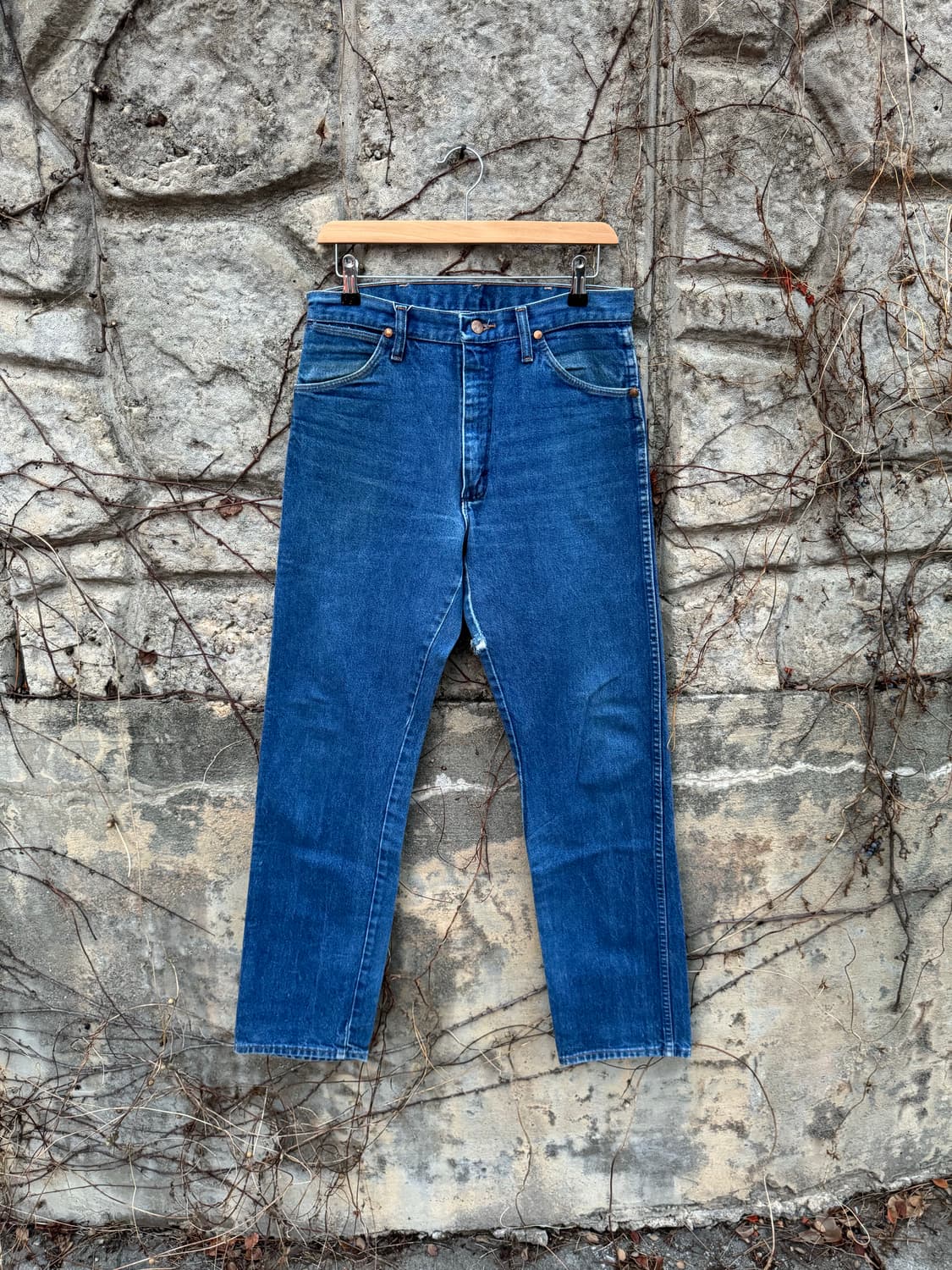 90s 랭글러 usa 빈티지 13mwz 카우보이컷 웨스턴 데님 팬츠 상품이미지1