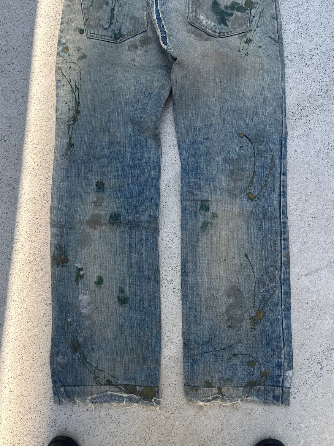 00’s Dolce & Gabbana painted denim 상품이미지9