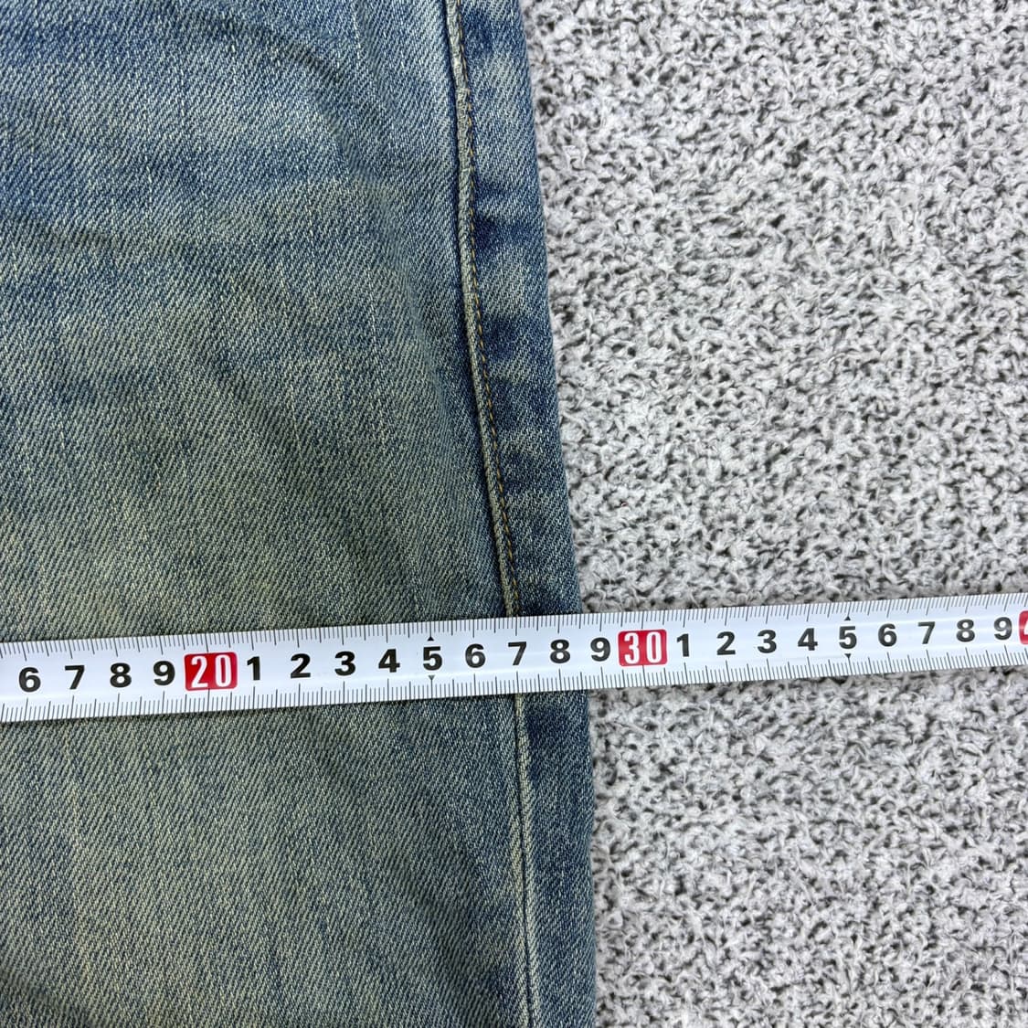 M 플랙 빈티지 워싱 데님팬츠 청바지 0609J1 상품이미지9