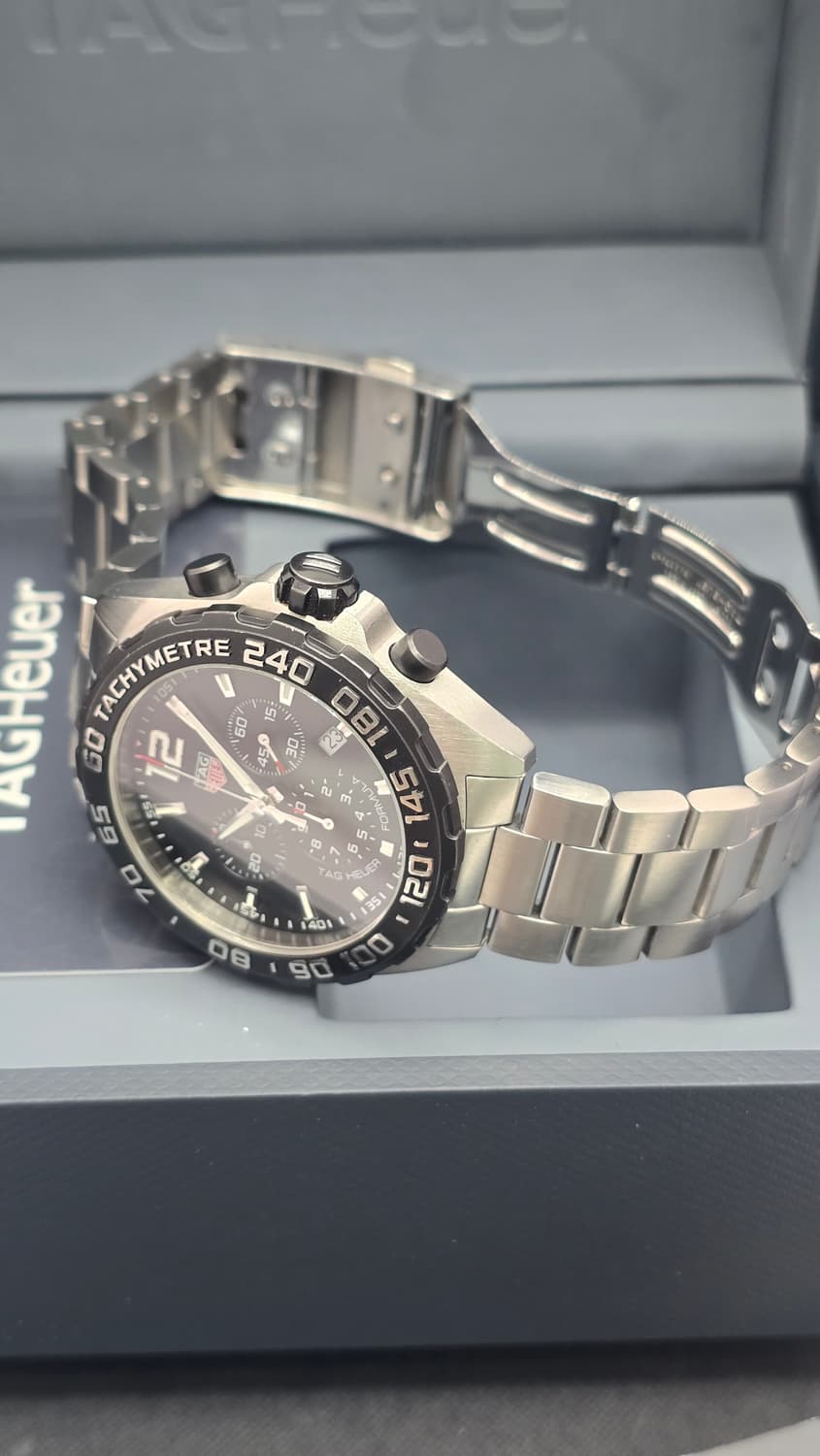 태그호이어 포뮬러1 크로노 블랙 21년 5월 쿼츠 시계 상품이미지7