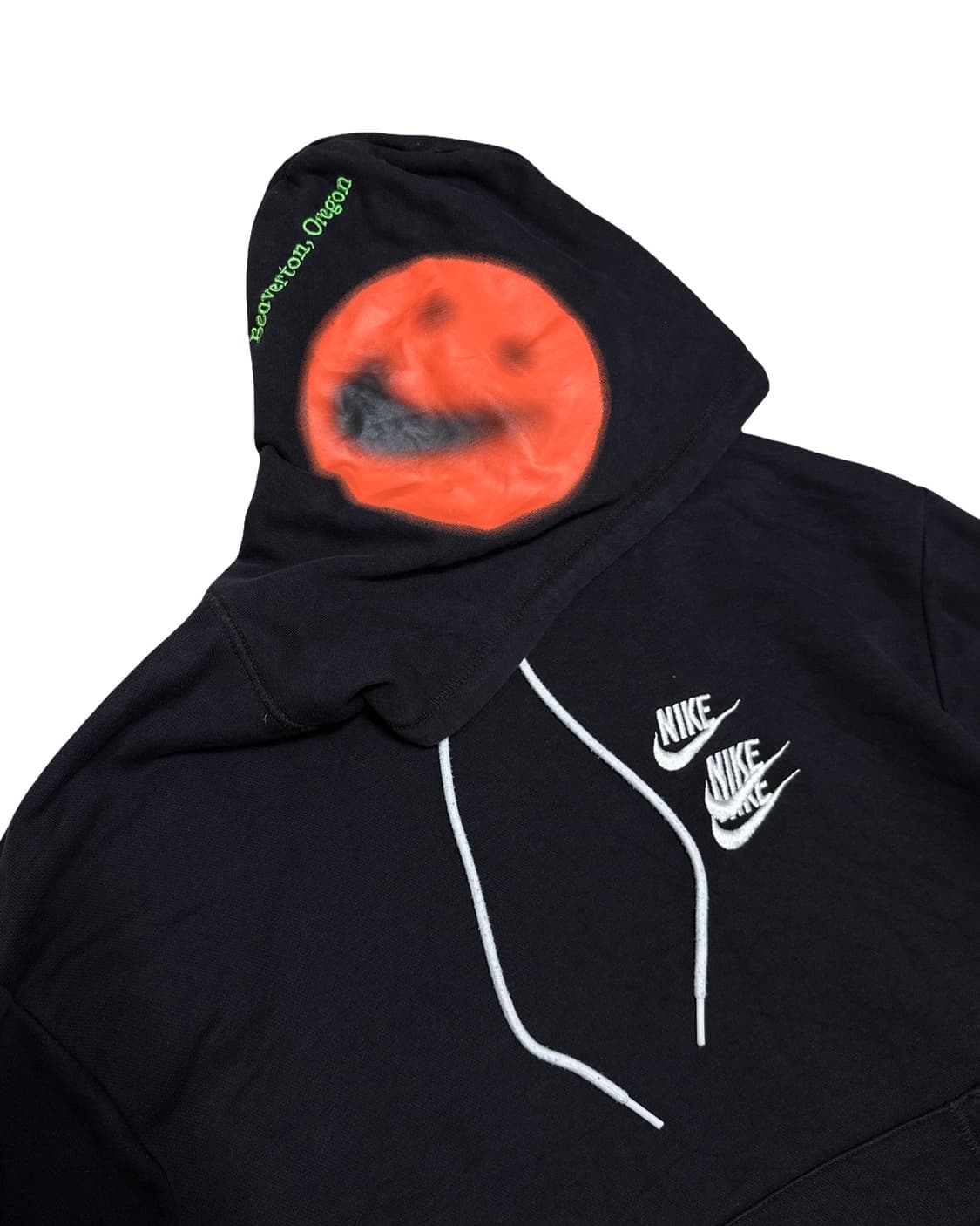 나이키 월드투어 블랙 후드티 상품이미지2