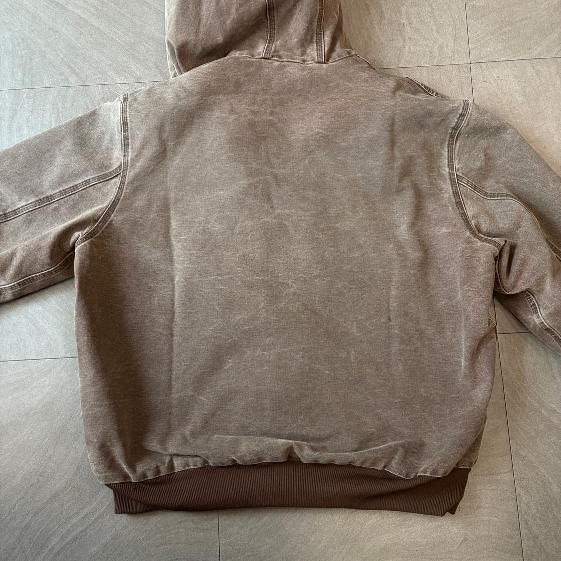 칼하트 정품 j28 브라운 액티브 자켓  상품이미지10