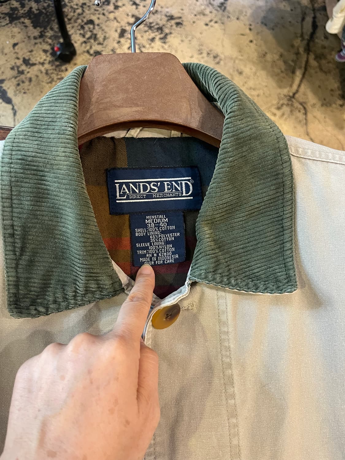 LANDS END 초어자켓 상품이미지3