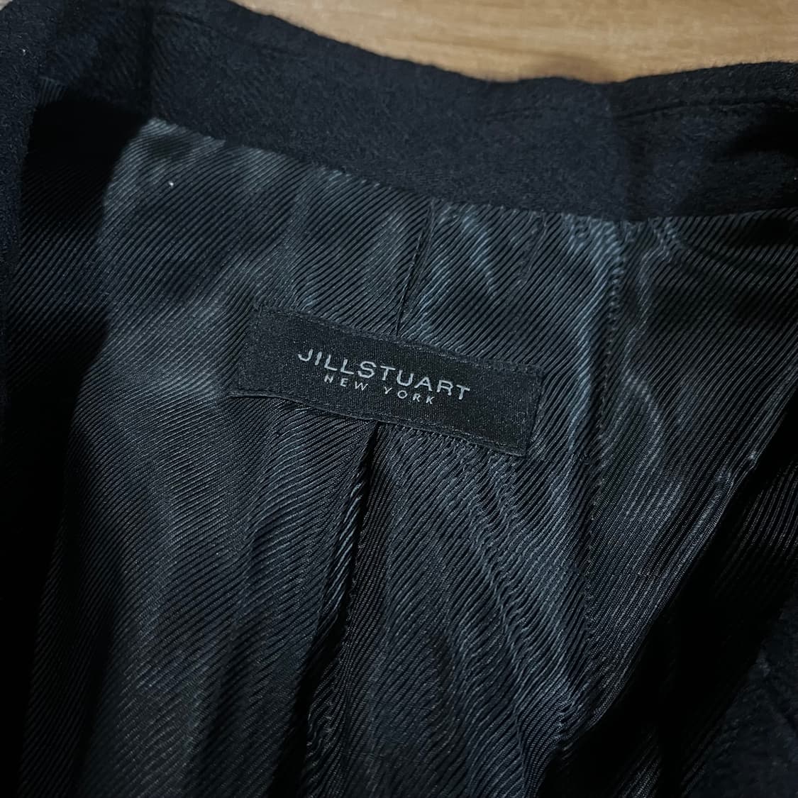 [100] 질스튜어트 블랙 싱글코트 상품이미지5