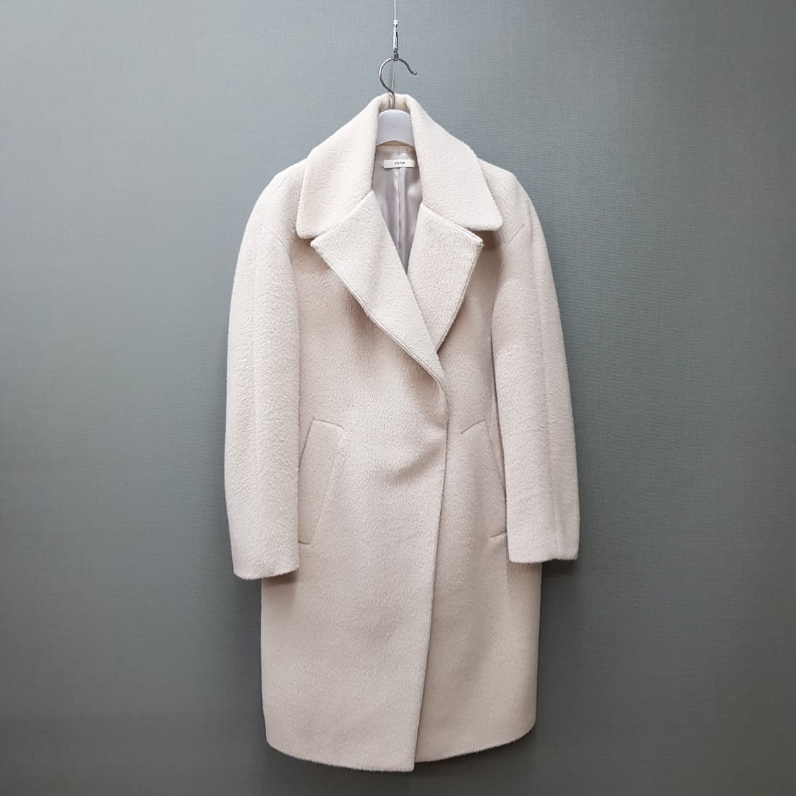 한섬 시스템  베이비 라마 울 롱코트 82-94-160 사이즈 상품이미지1