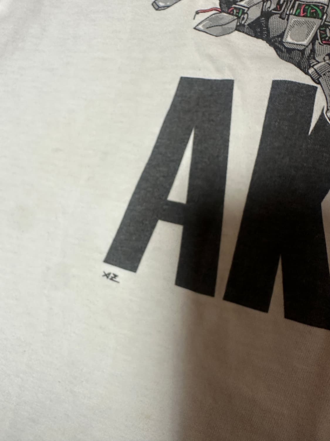 90s 아키라 og 로봇팔 반팔티 xl 상품이미지5