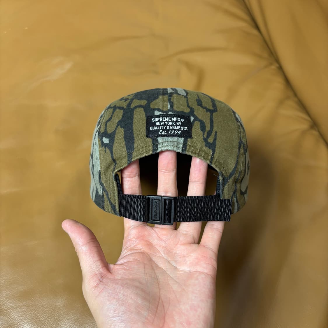 Supreme 슈프림 밀리터리 워시드 카모 캠프캡 모자 (Camo) 상품이미지7
