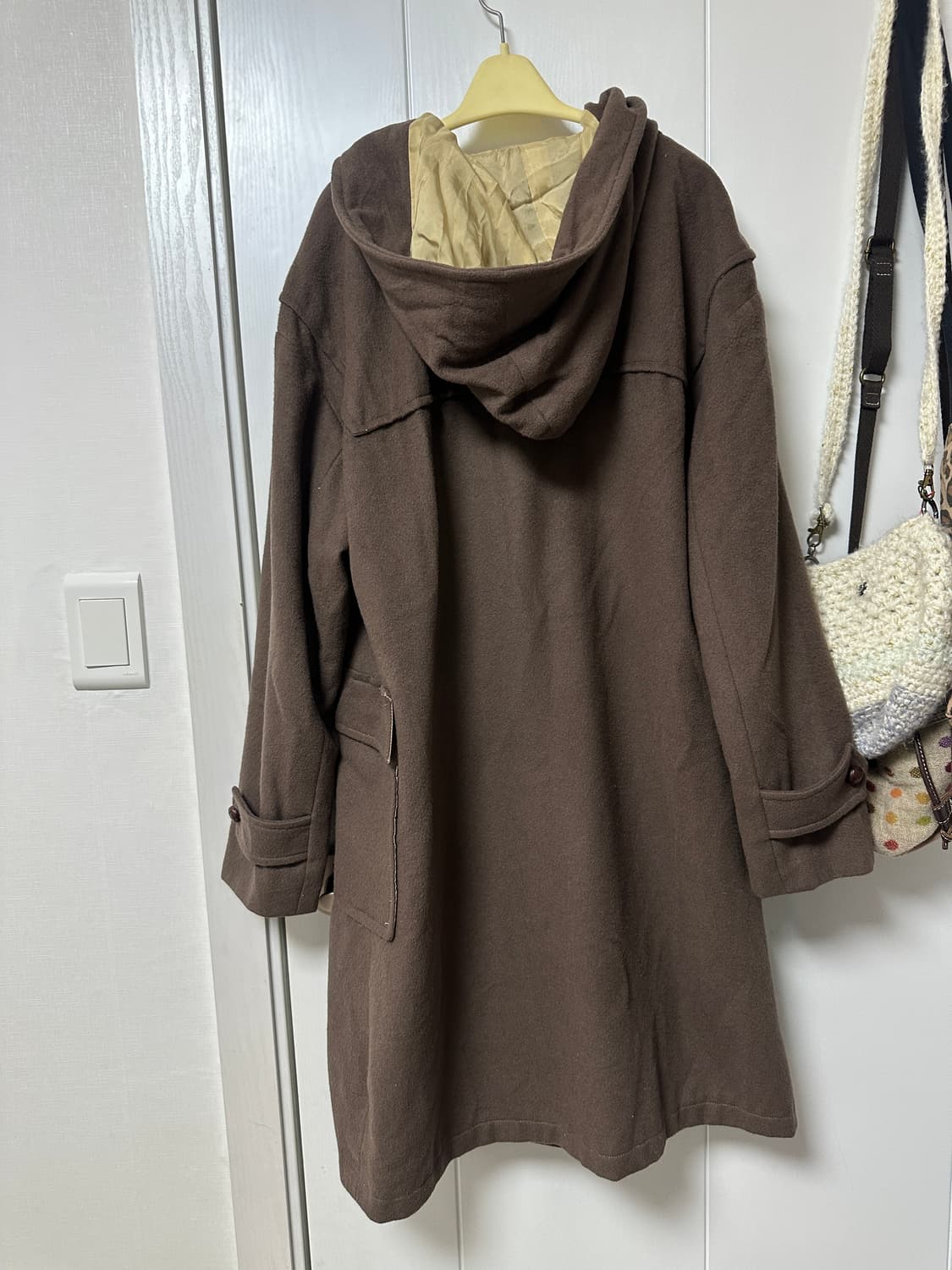 빈티지 떡볶이 브라운 코트 상품이미지2