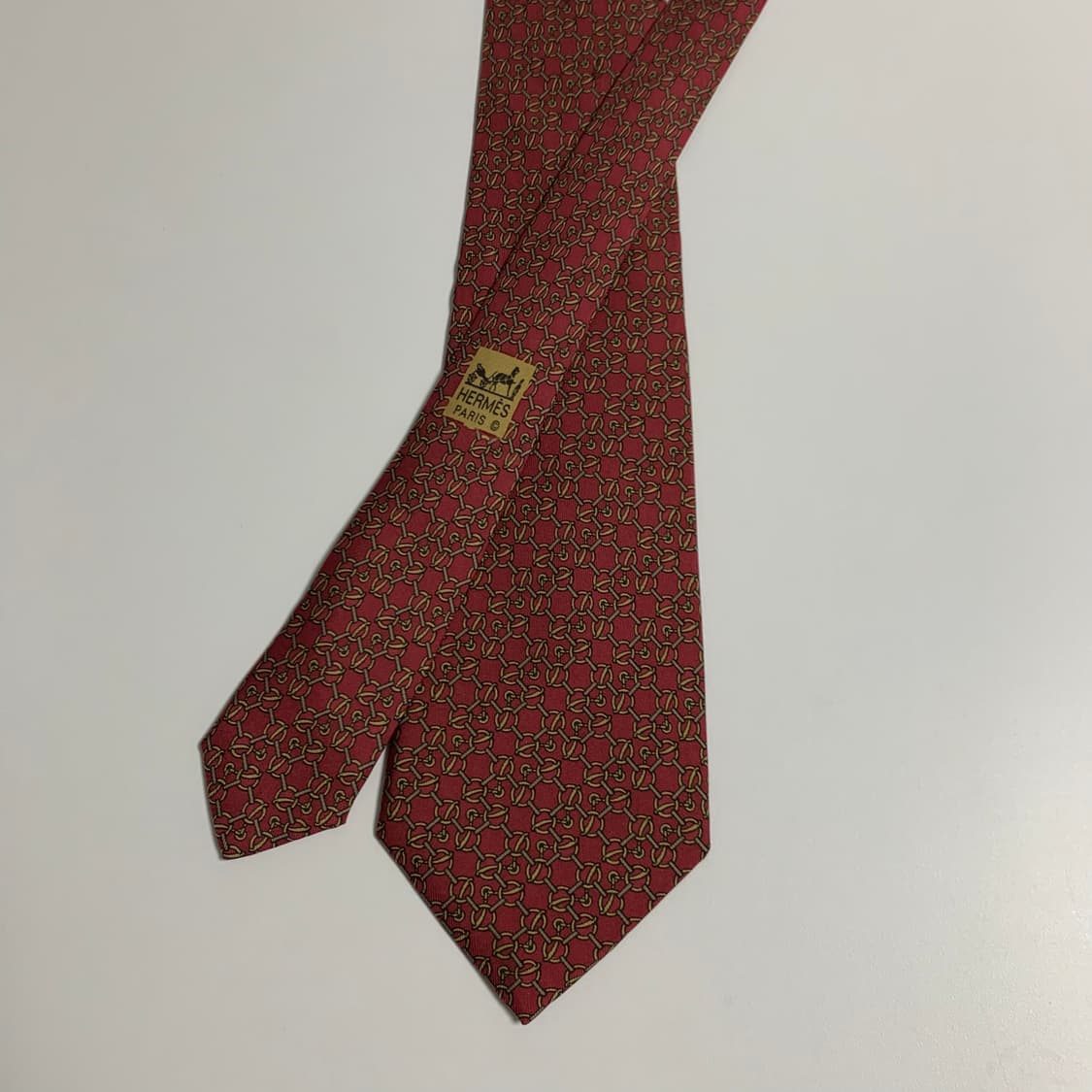 에르메스(HERMES) 프랑스 100실크 명품넥타이 A등급 8.4cm 상품이미지3