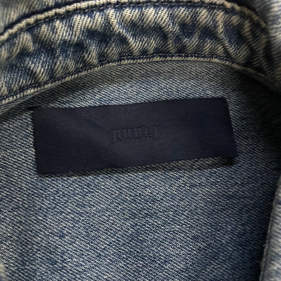 준지 Juun.j 20fw 데님 셔츠 자켓 상품이미지5