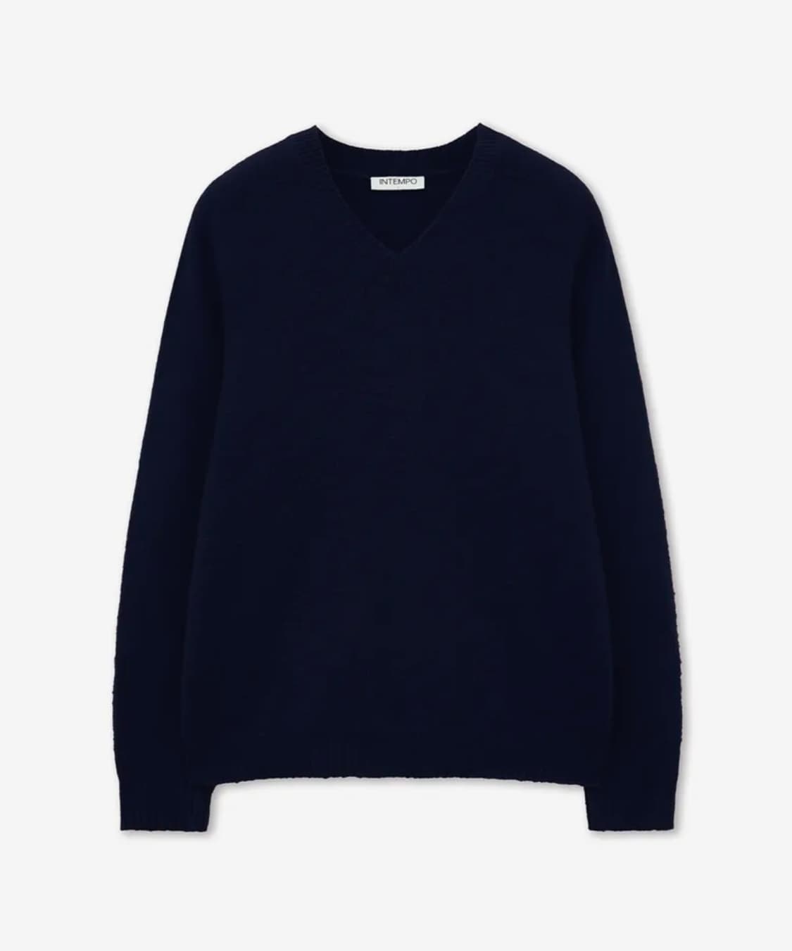 인템포무드 브이넥 쉐기독 소프트 울 니트 상품이미지1