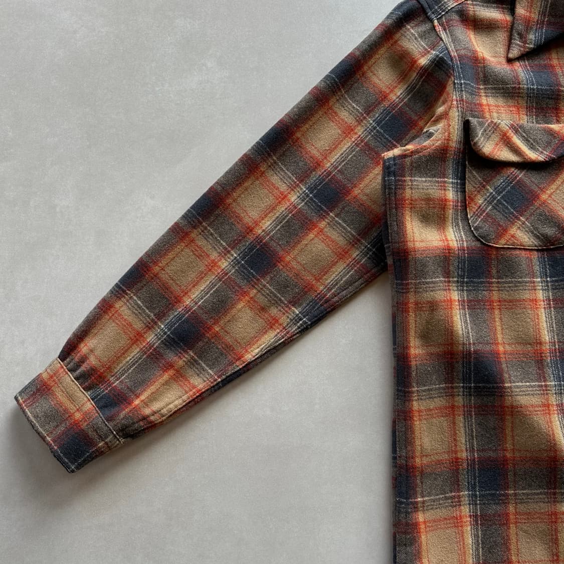 [M]펜들턴 70s USA 옴브레 플란넬 셔츠 상품이미지4