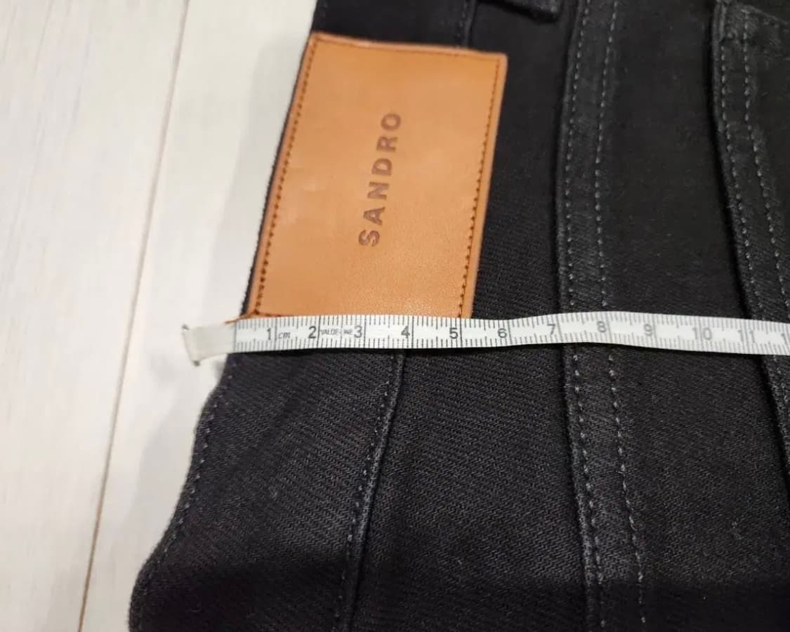 산드로 옴므 블랙진 데님 상품이미지3