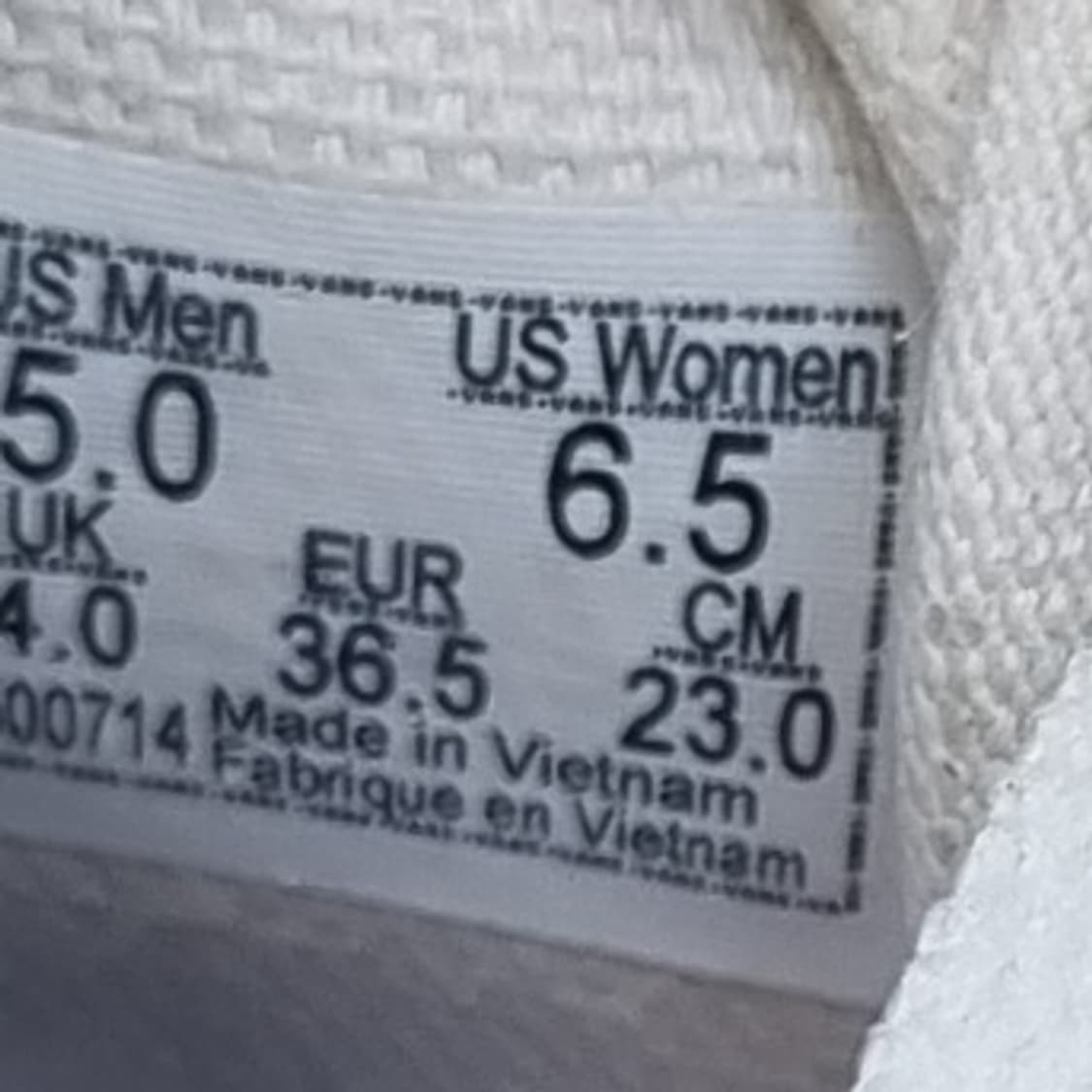 반스 스타일 36 여성스니커즈230 상품이미지6