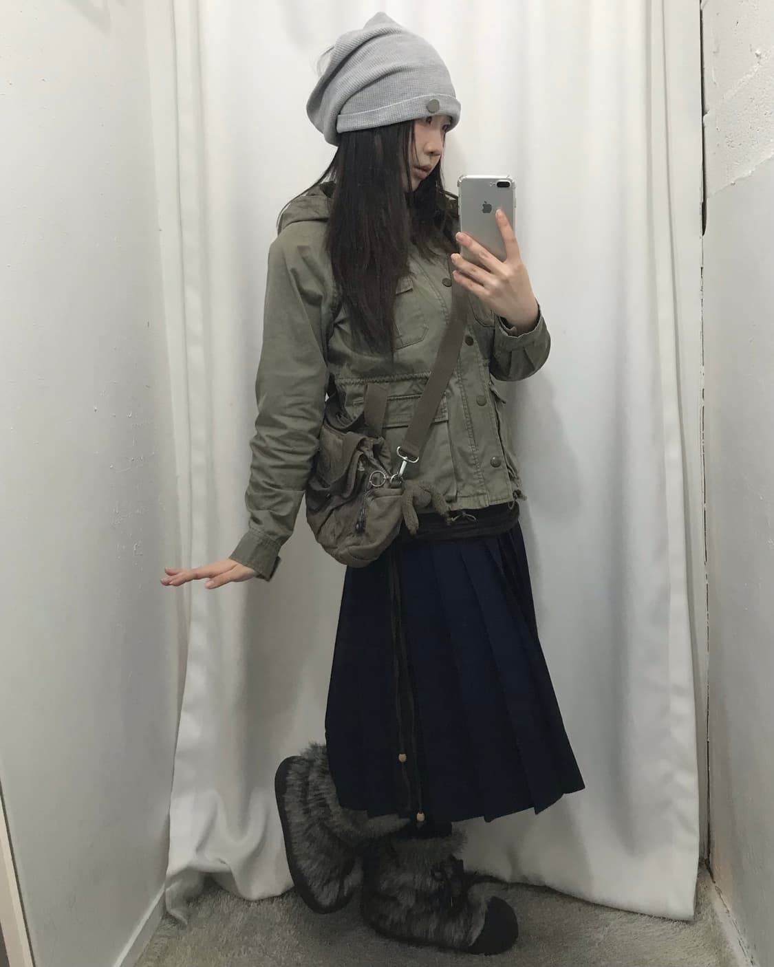 숏 야상 니혼진 코디 세트 🤍 상품이미지2