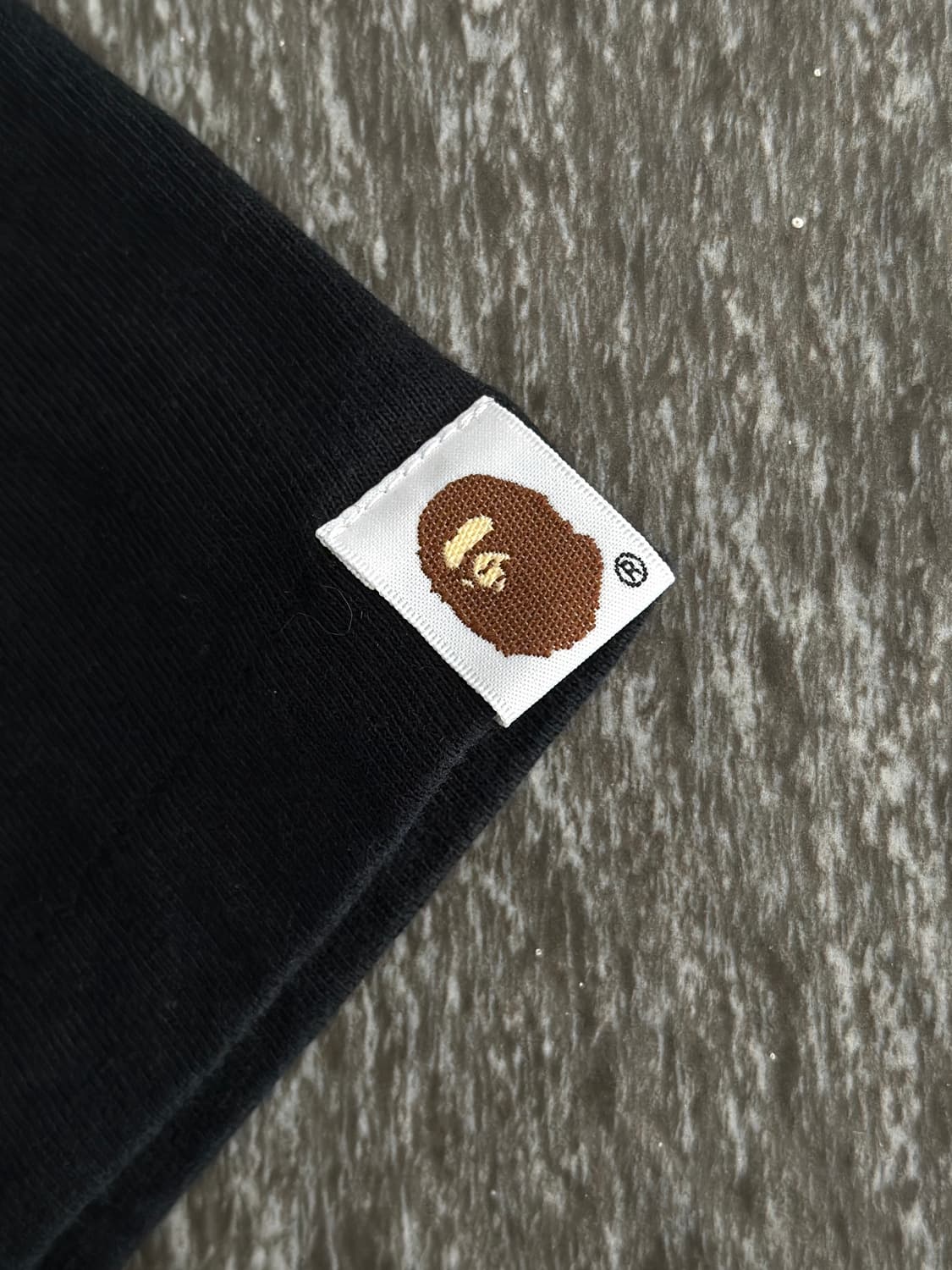 베이프 블랙 컬리지 반팔 티셔츠  상품이미지7