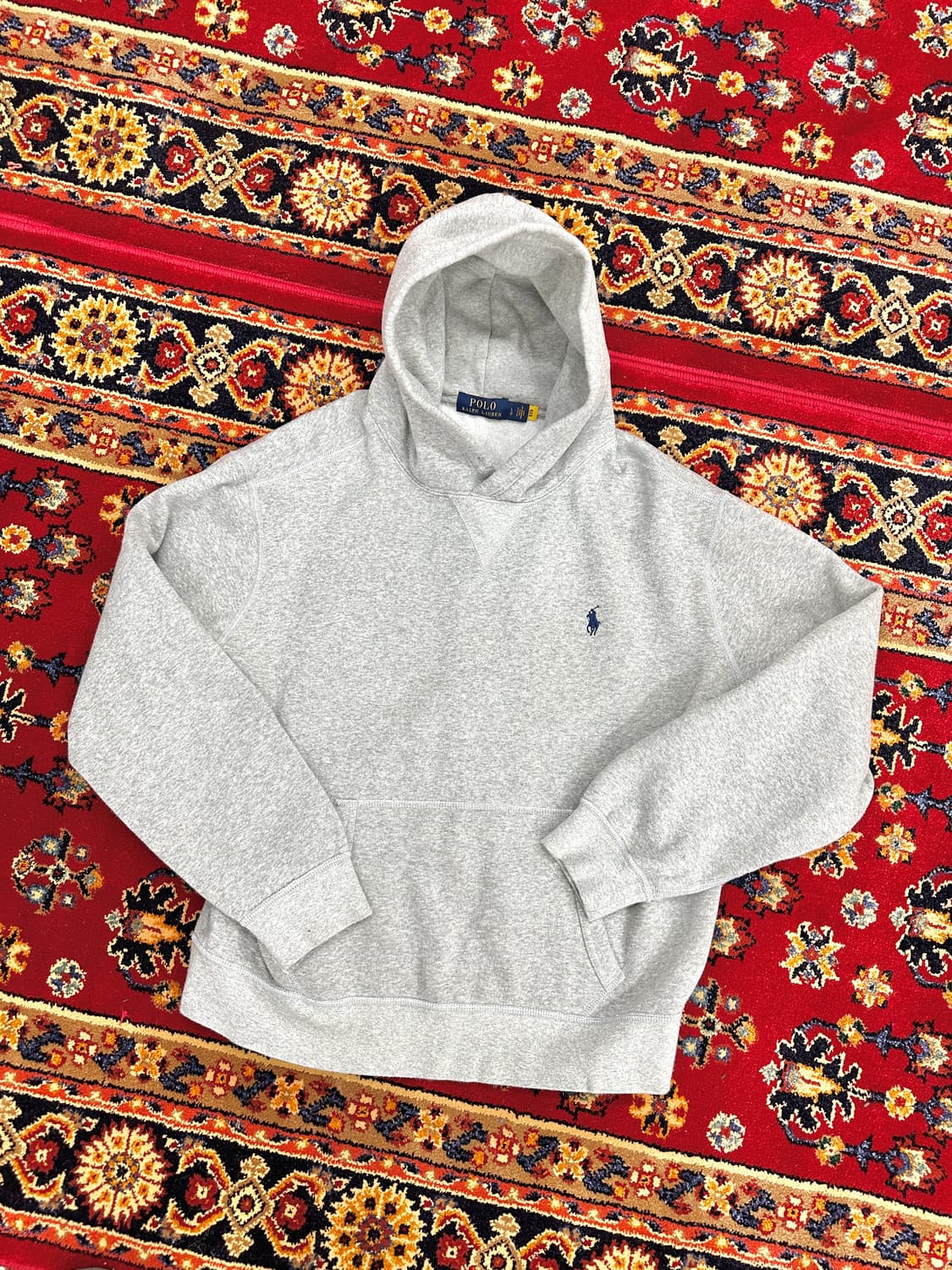 폴로 랄프로렌 후드 그레이 L 상품이미지1
