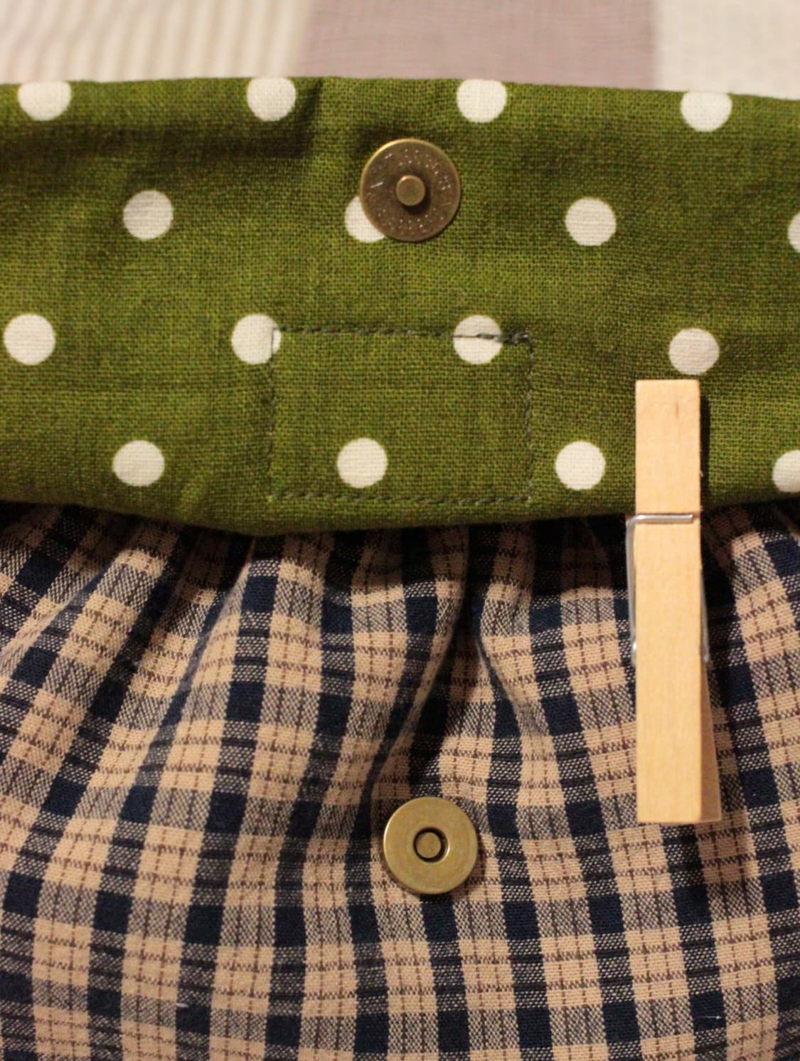 핸드메이드 키링 도트 밴딩 파우치 상품이미지8