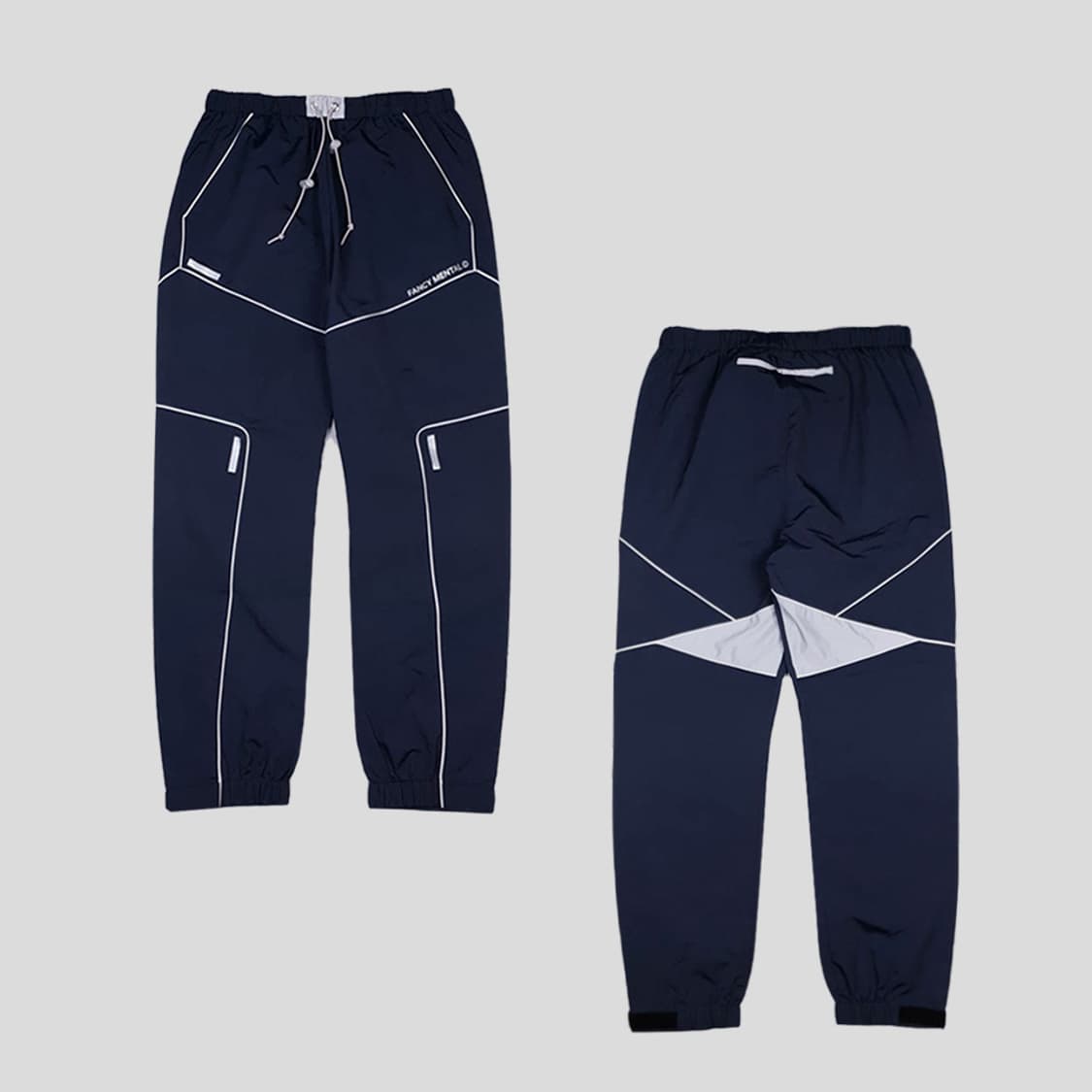 FANCYMENTAL 펜시멘탈 불랙 리플렉티브 웜업 셋 상품이미지5