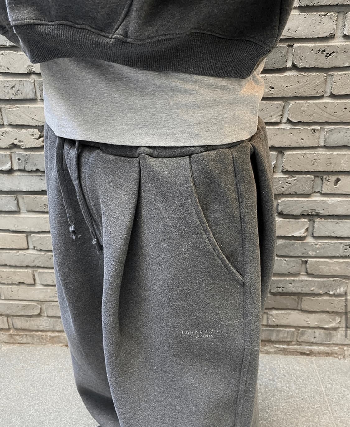 (새상품) 언더마이카 후드 바지 세트 셋업 상품이미지6