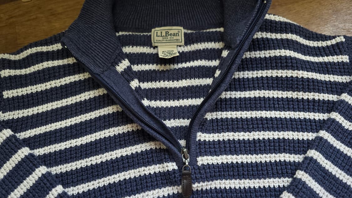 L.L.Bean 엘엘빈  면 & 캐시미어 혼방 니트 XXL  상품이미지3