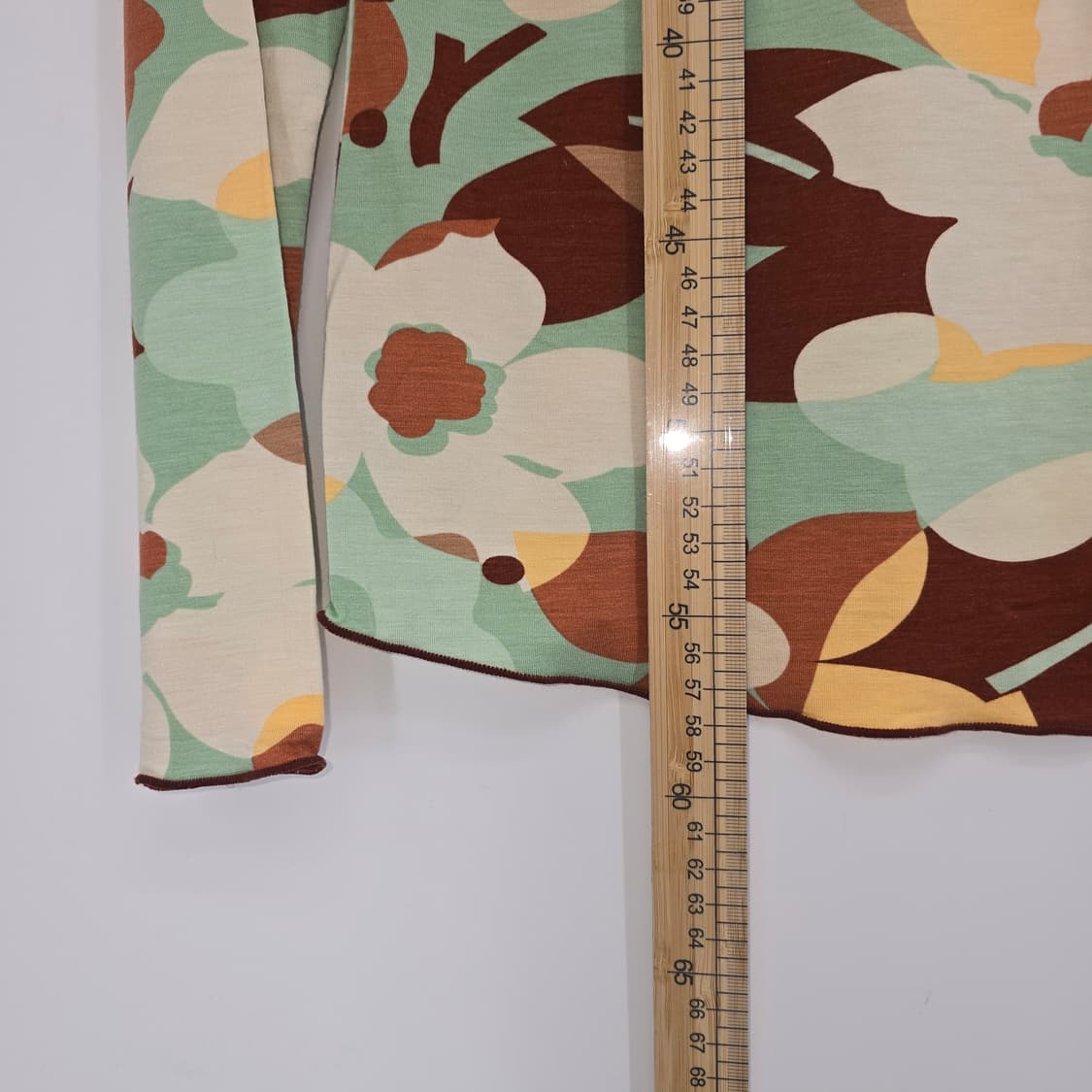 일본 빈티지 플라워 모달 티셔츠 상품이미지8