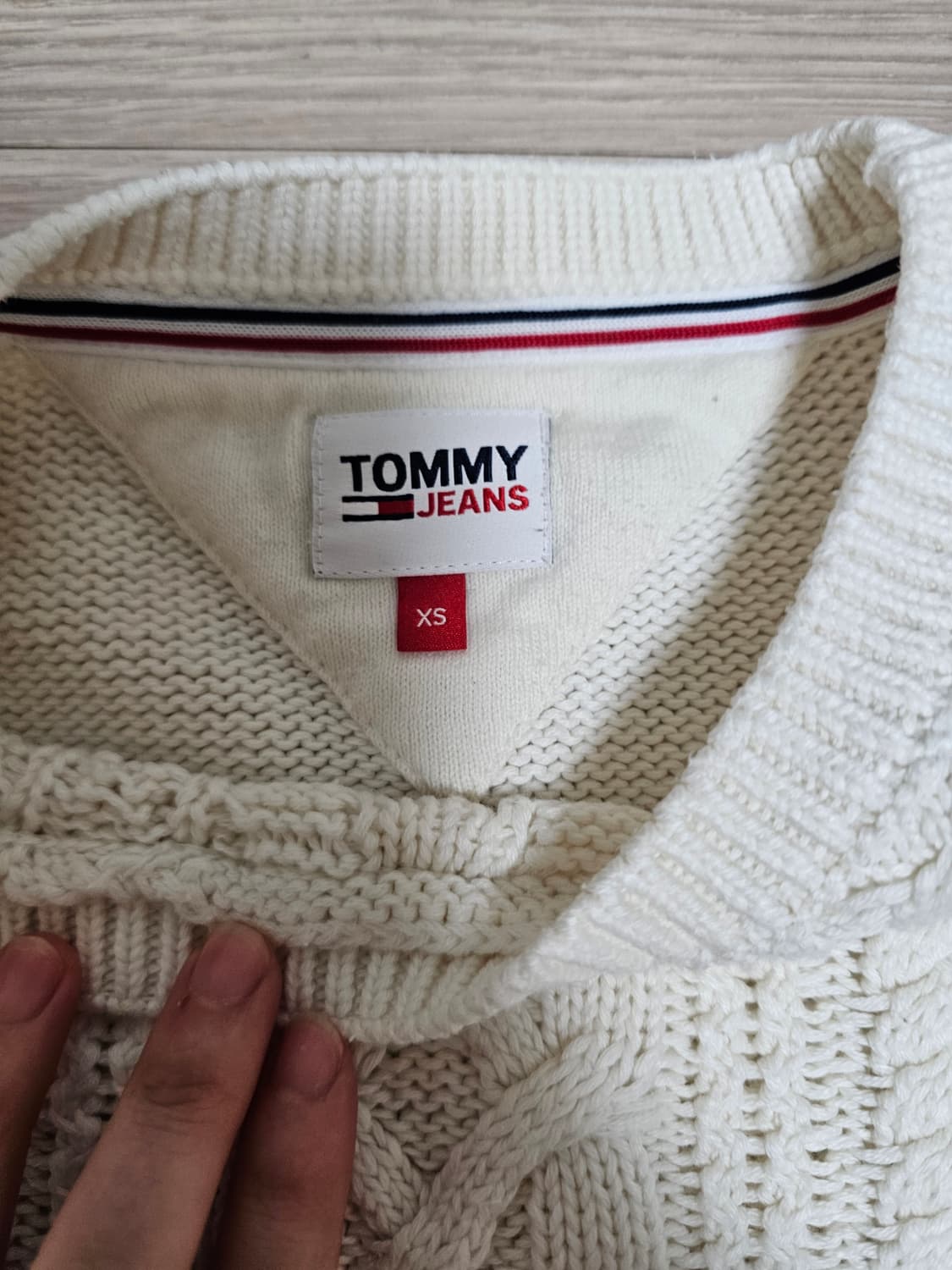 타미진스 케이블 니트 아이보리 xs 상품이미지2