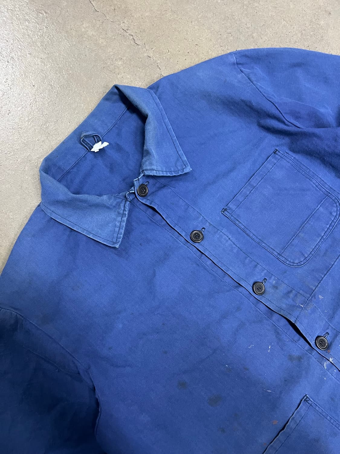 (BIG SIZE)FADED WASHED "HBT" 헤링본 프렌치워크자켓 상품이미지7