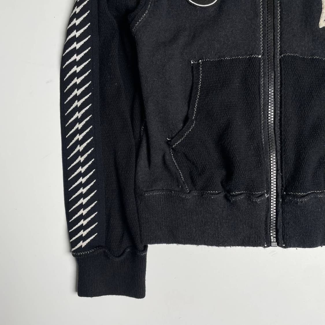 Diesel 'braves' 울 블렌드 집업 후드 상품이미지5