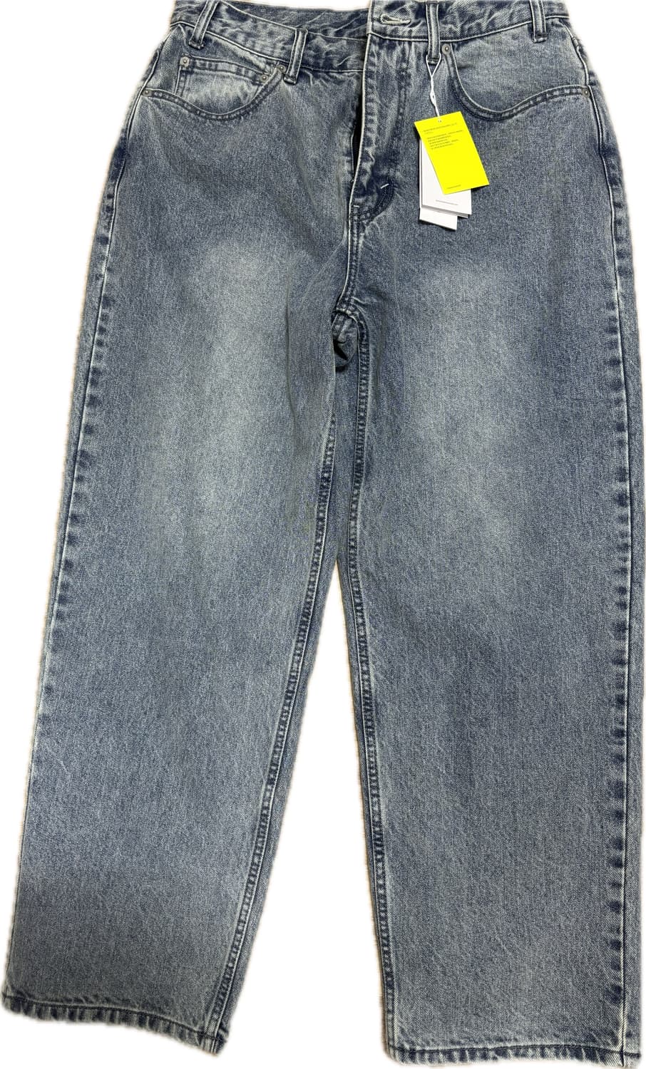 디스이즈네버댓 릴렉스드진 워시드블루 M(30~32) 상품이미지3