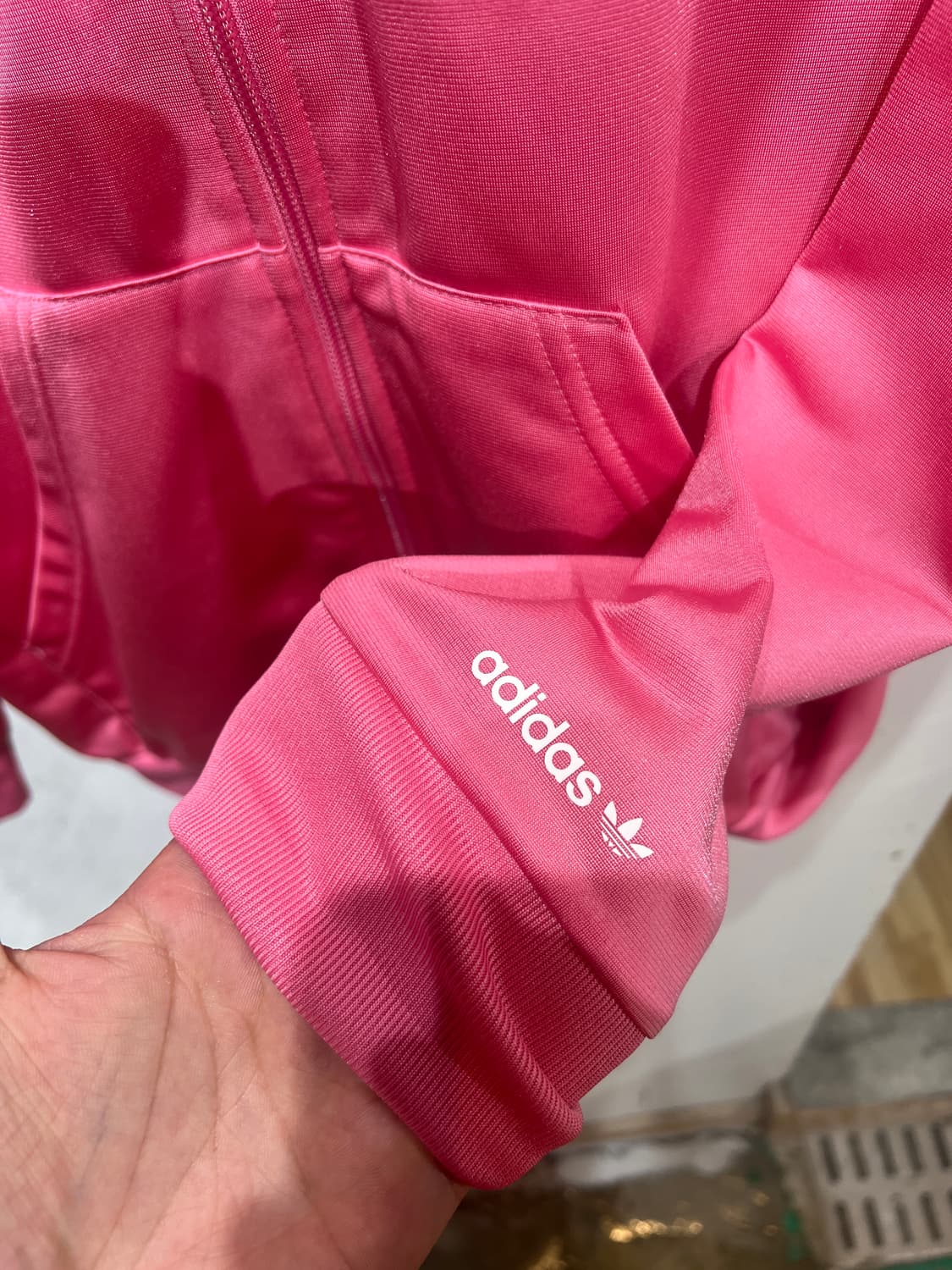 아디다스 오리지널 핑크 트랙탑 져지 상품이미지5