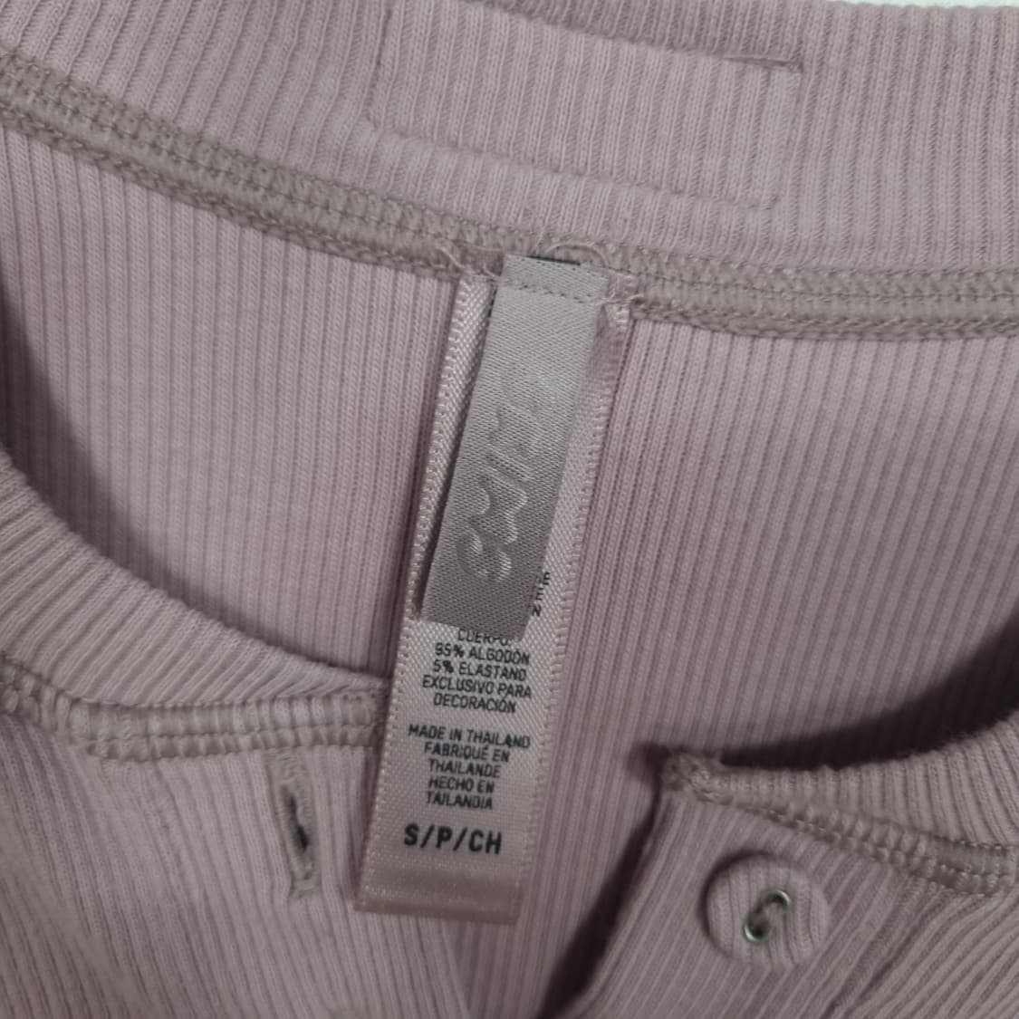 SKIMS 코튼 립 크롭 롱슬리브 상품이미지3