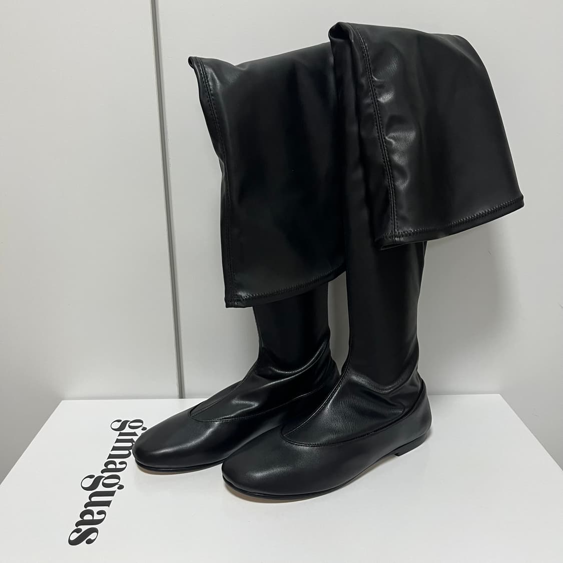 [37,38]기마구아스 하이부츠/블랙 상품이미지1