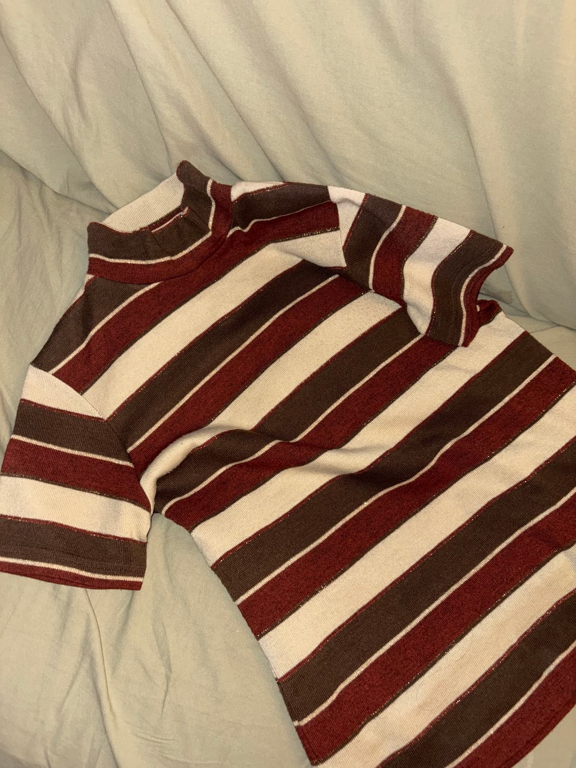 Ysb 에스닉 스트라이프 반목티 상품이미지3