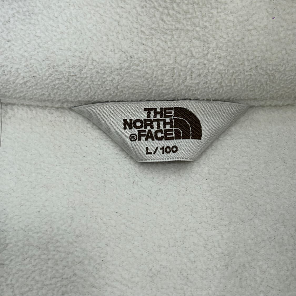 The north face 노스페이스 브라운 아이보리 후리스 집업 상품이미지8
