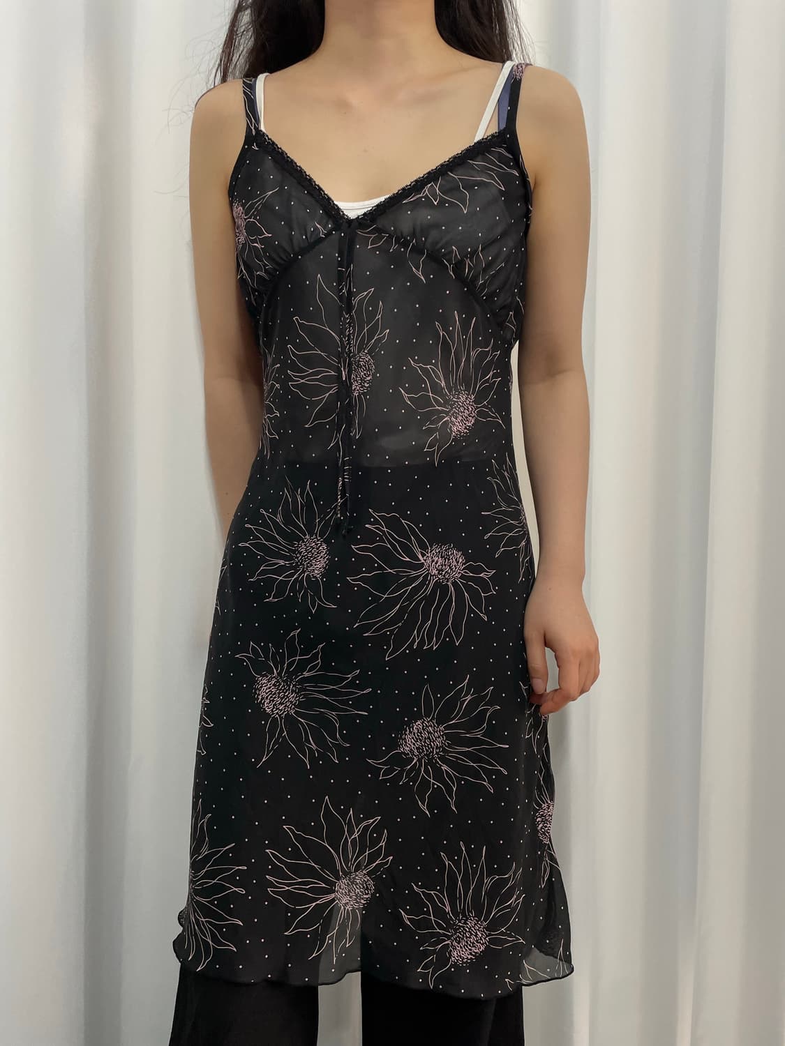 flower&dot slip 상품이미지1