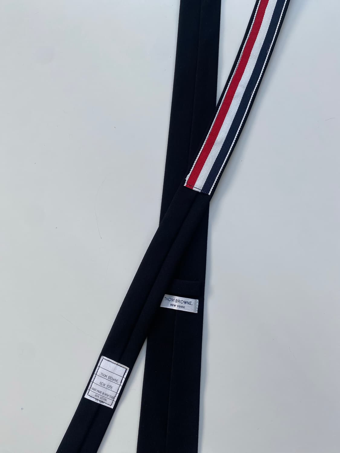 톰 브라운 (THOM BROWNE) 정품 명품 넥타이 5.7cm 상품이미지4