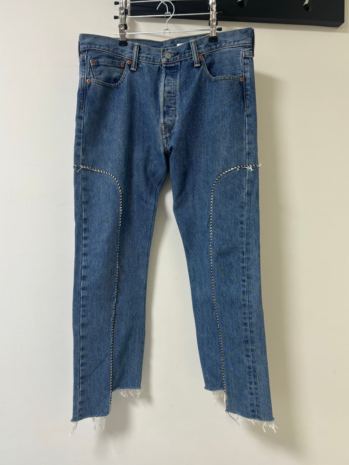 올드파크 리메이크 데님 팬츠 상품이미지1