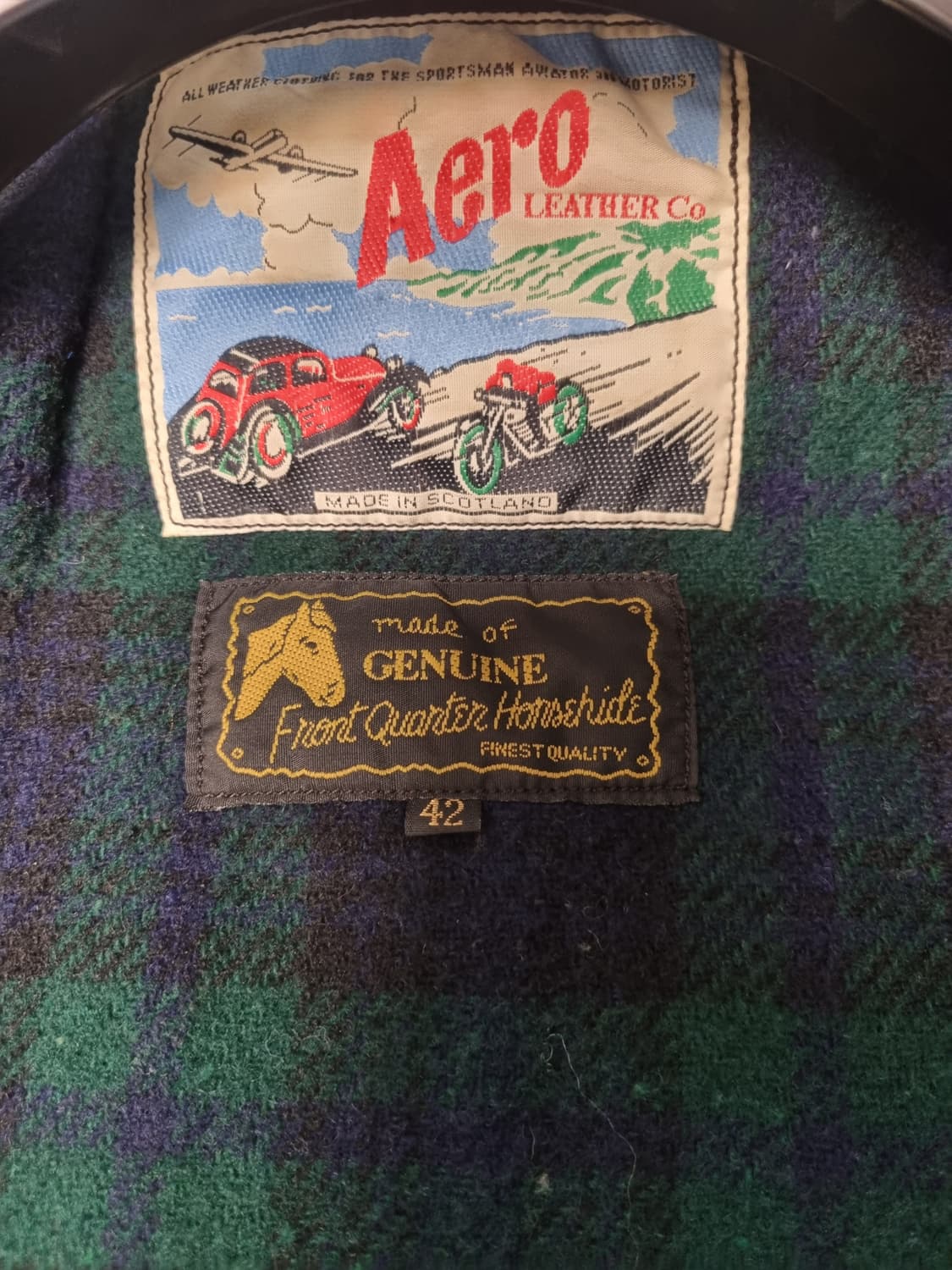 에어로레더 1950 하프벨트 크롬악셀 홀스하이드 상품이미지5