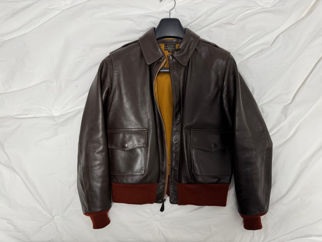 택포150) 버즈릭슨 A-2 레드립 BR80563 40 사이즈 상품이미지1