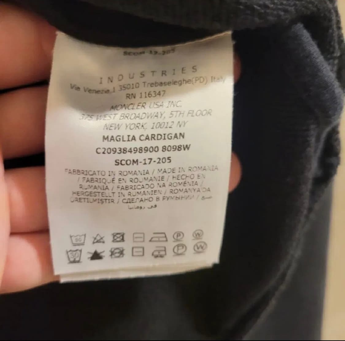 몽클레어 후드집업 M 상품이미지6