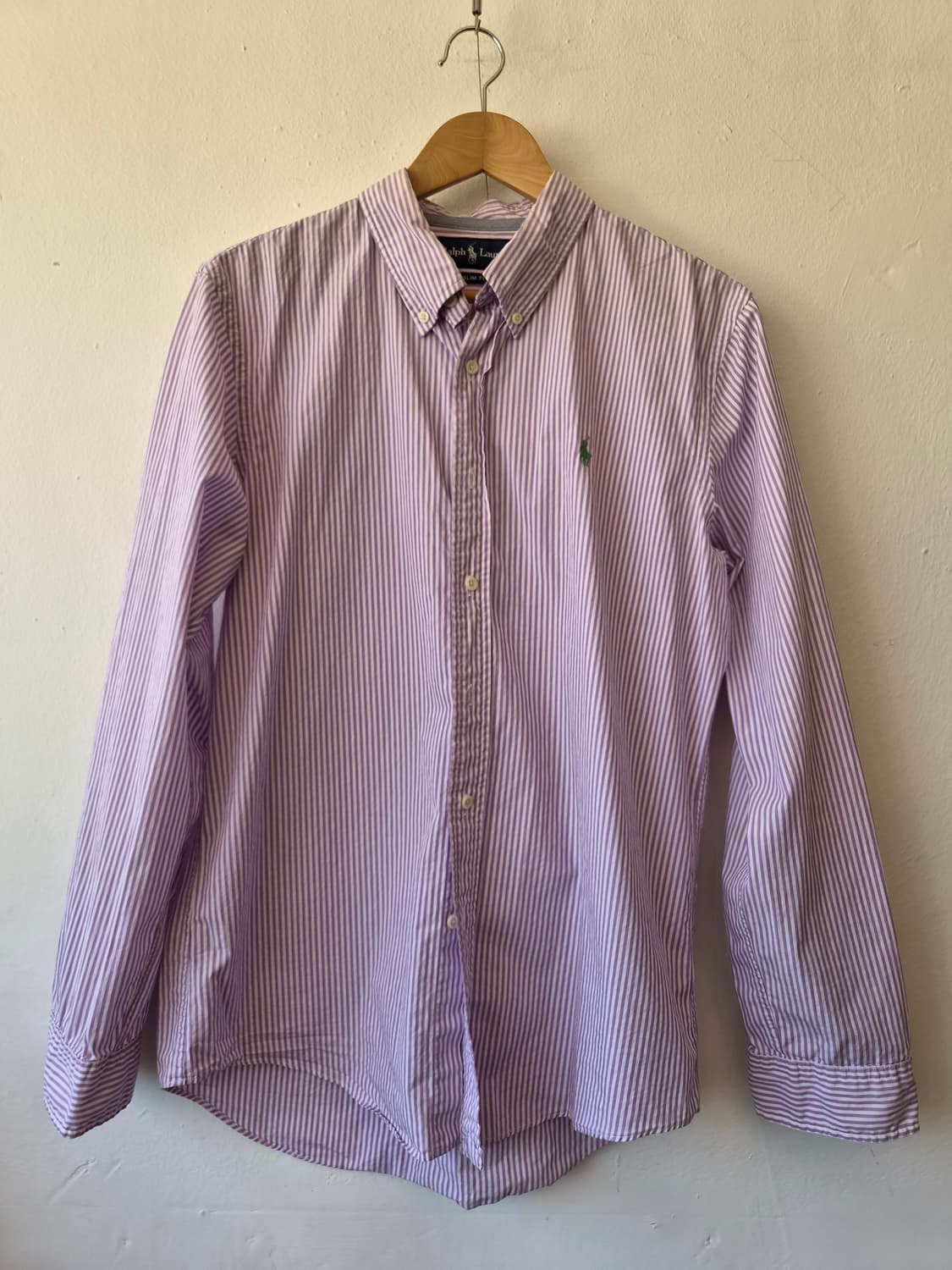 랄프로렌폴로 남성 스트라이프슬림핏셔츠 L사이즈 상품이미지2