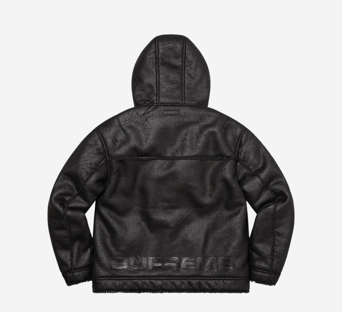 슈프림 시어링 후드자켓 상품이미지2