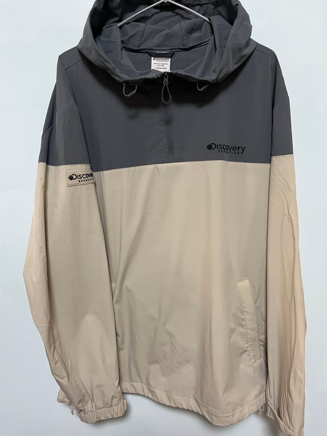 디스커버리 아노락 후드 반집업 상품이미지1