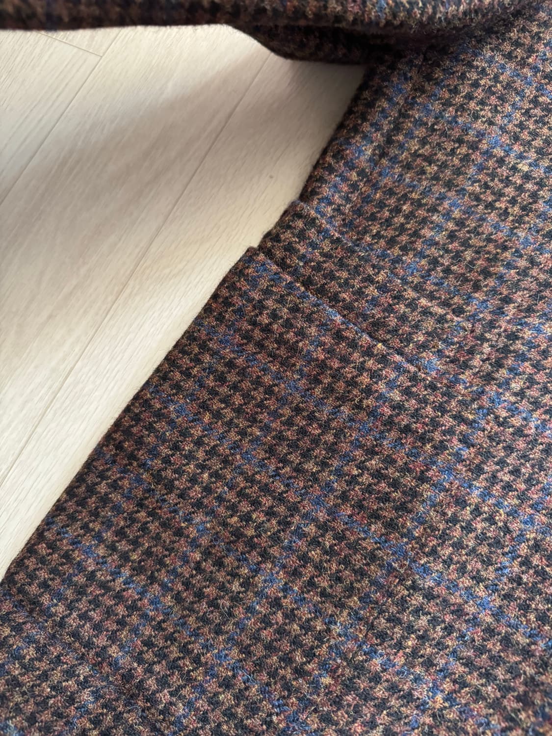 드레익스 체크 블레이저 48 사이즈  상품이미지4