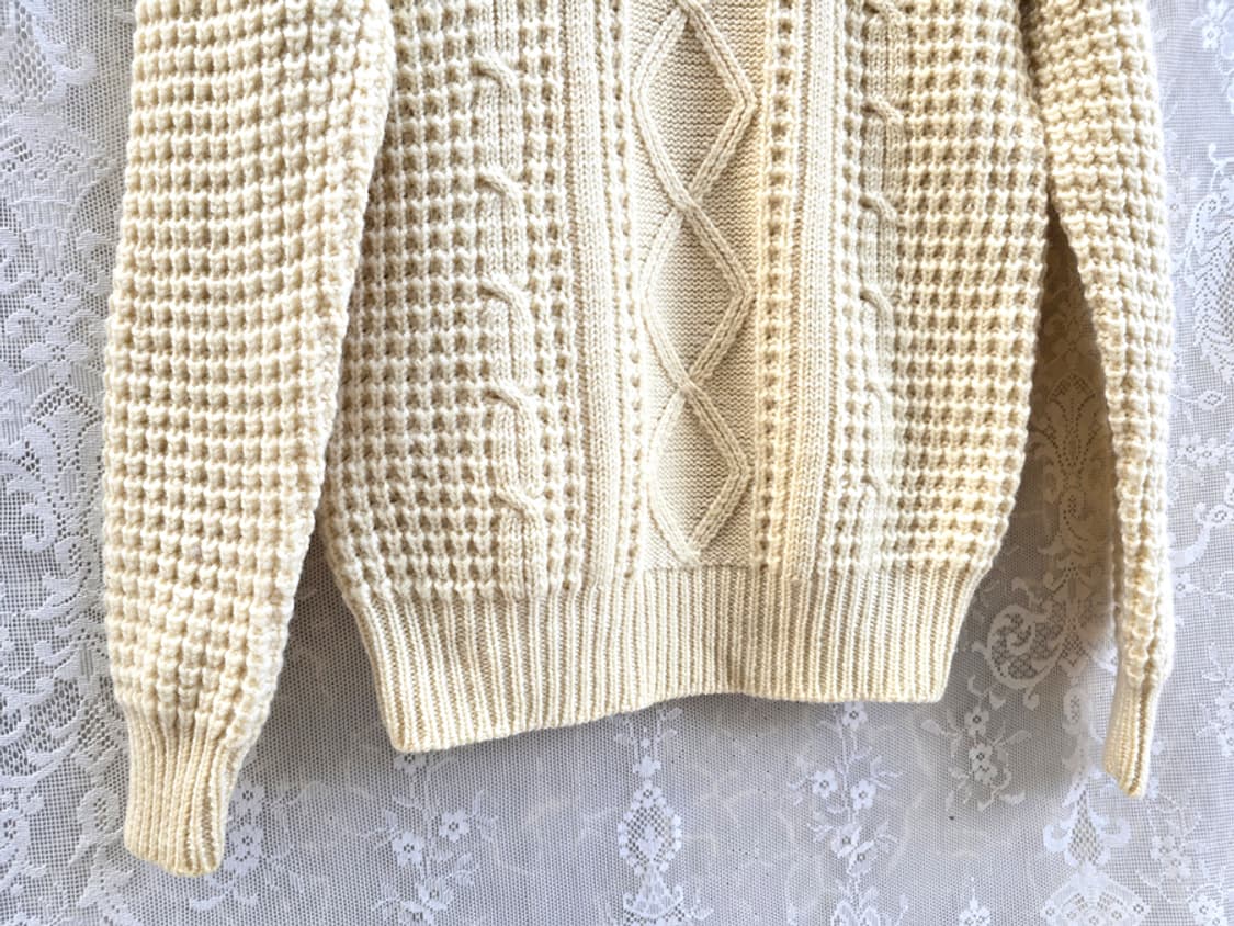 80-90s 빈티지 피셔맨 니트 상품이미지3