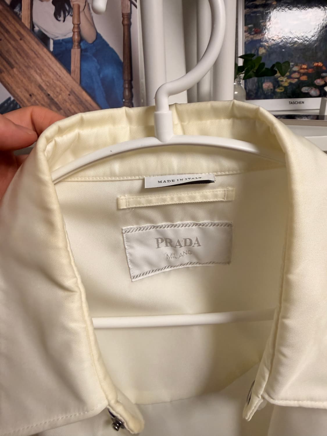 프라다 게버딘 리나일론 셔츠 자켓 상품이미지4